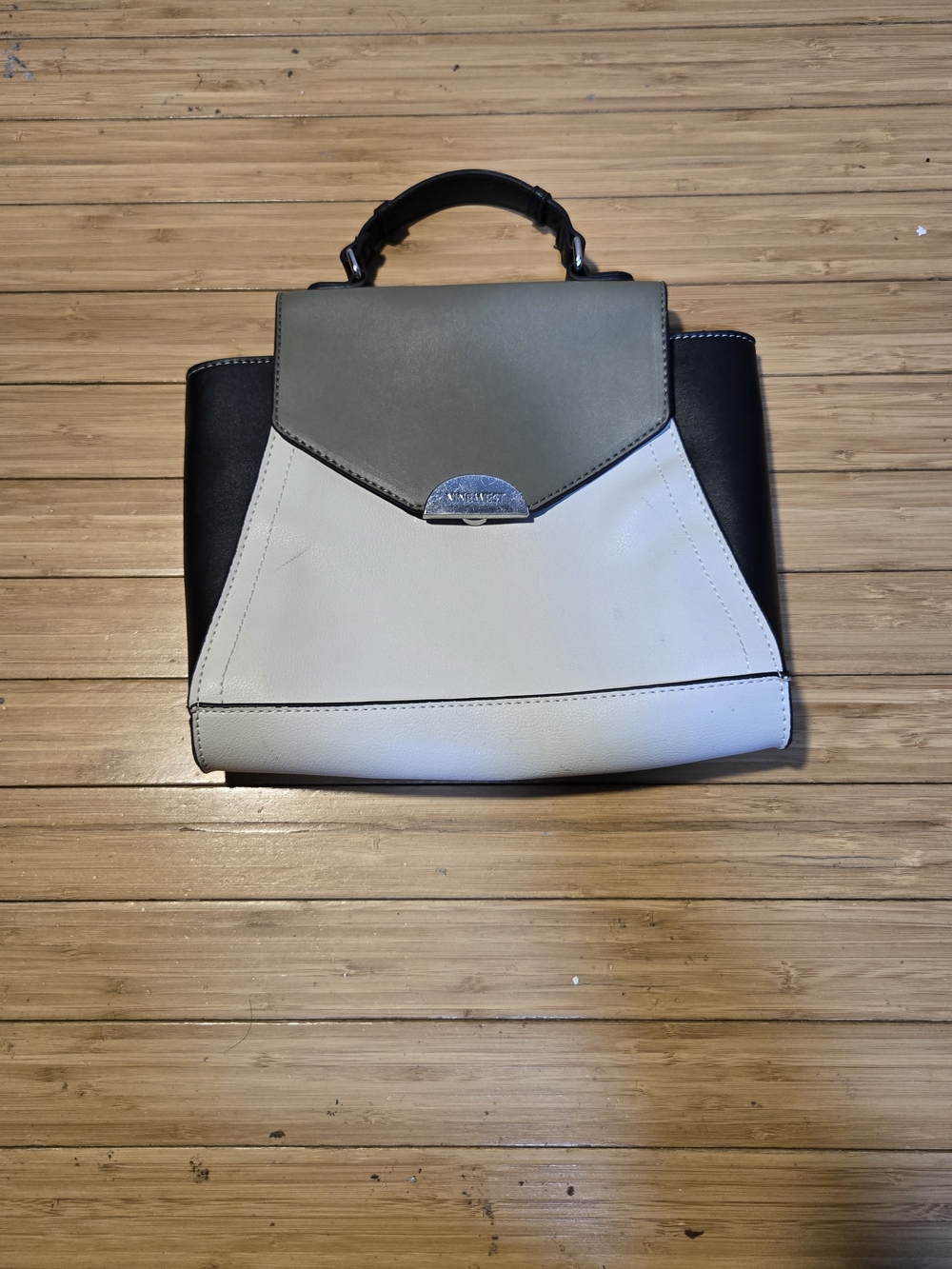 Nine West Colorblock Top Handle Handbag